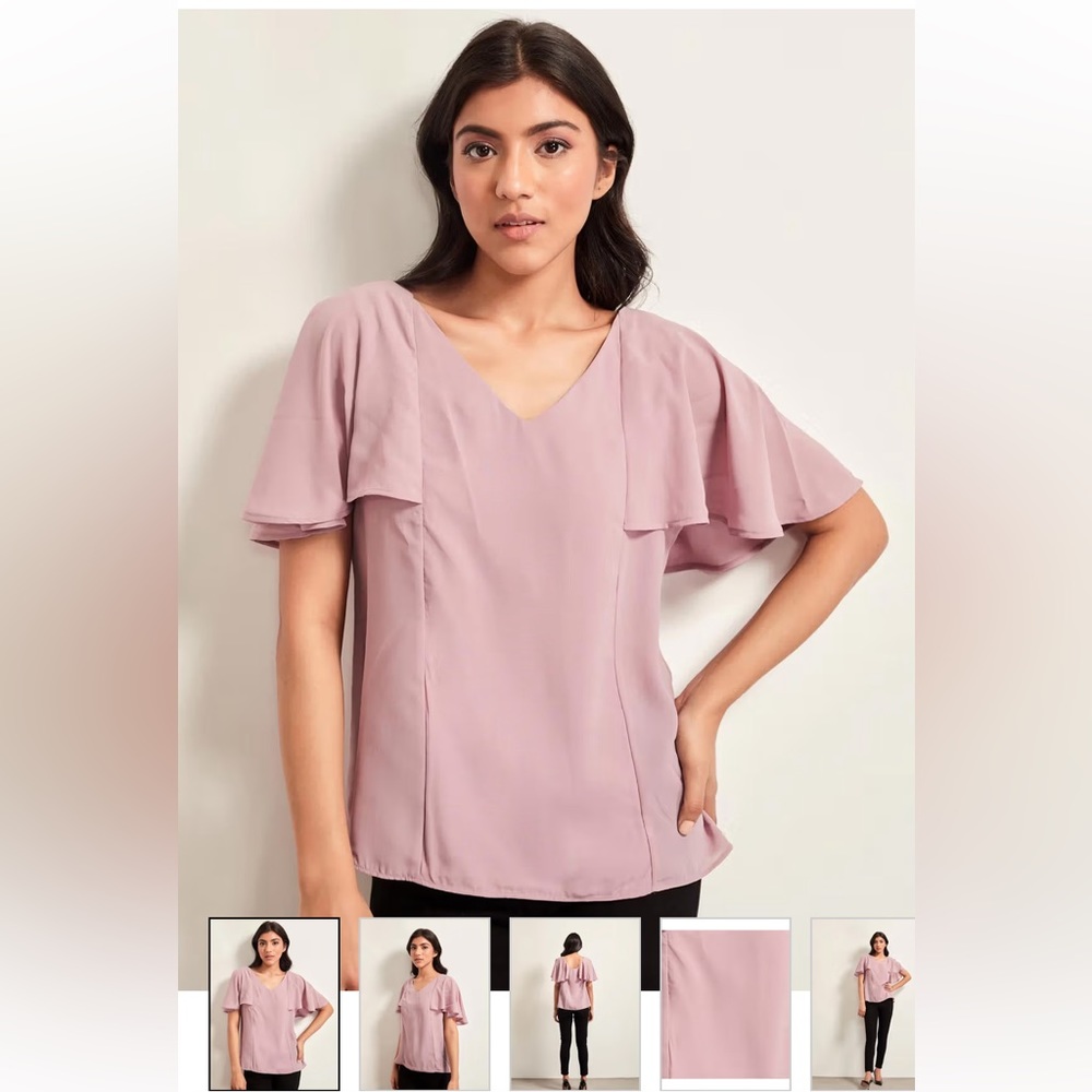 Cover story Lilac Top - Picture 5 of 5